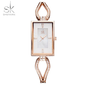 2019 Shengke Diamond Design Women Watches